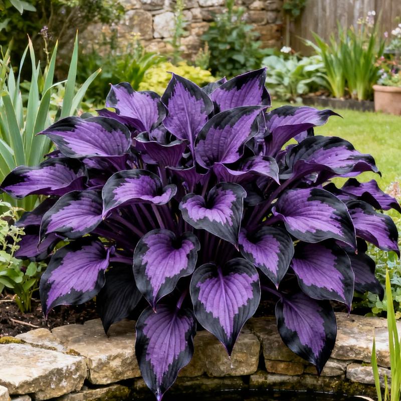 💥2025 Hot Sale ❤️Red Heart Hosta Seeds Perennial Shade Plant for Garden