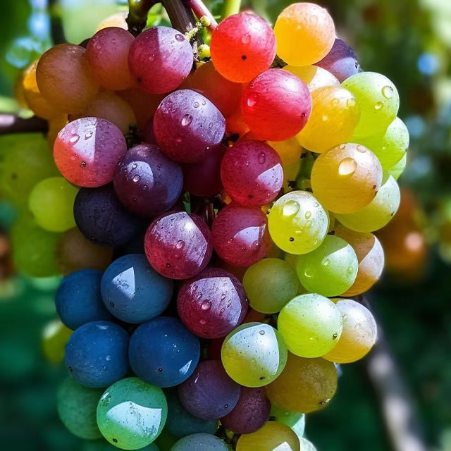 🌈 Rare Rainbow Grape Seeds Organic