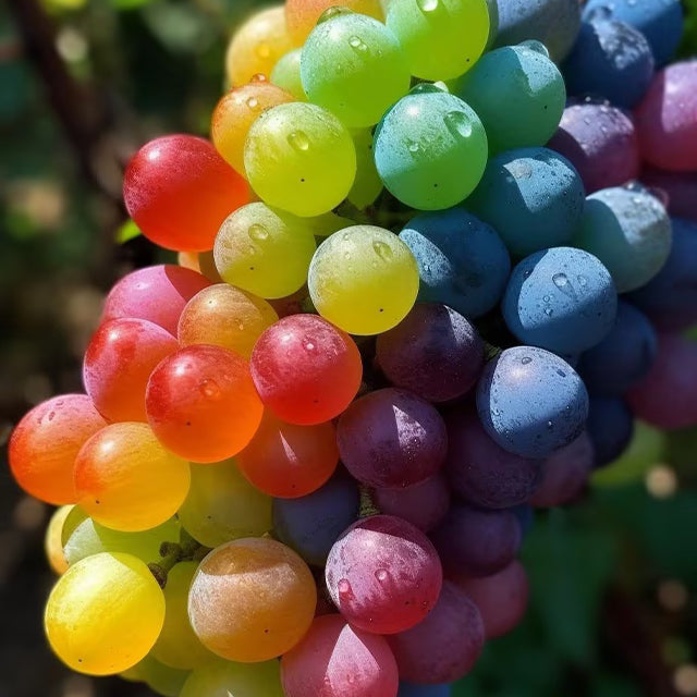 🌈 Rare Rainbow Grape Seeds Organic