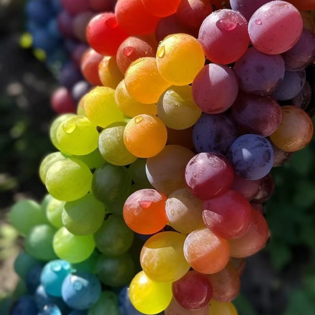 🌈 Rare Rainbow Grape Seeds Organic