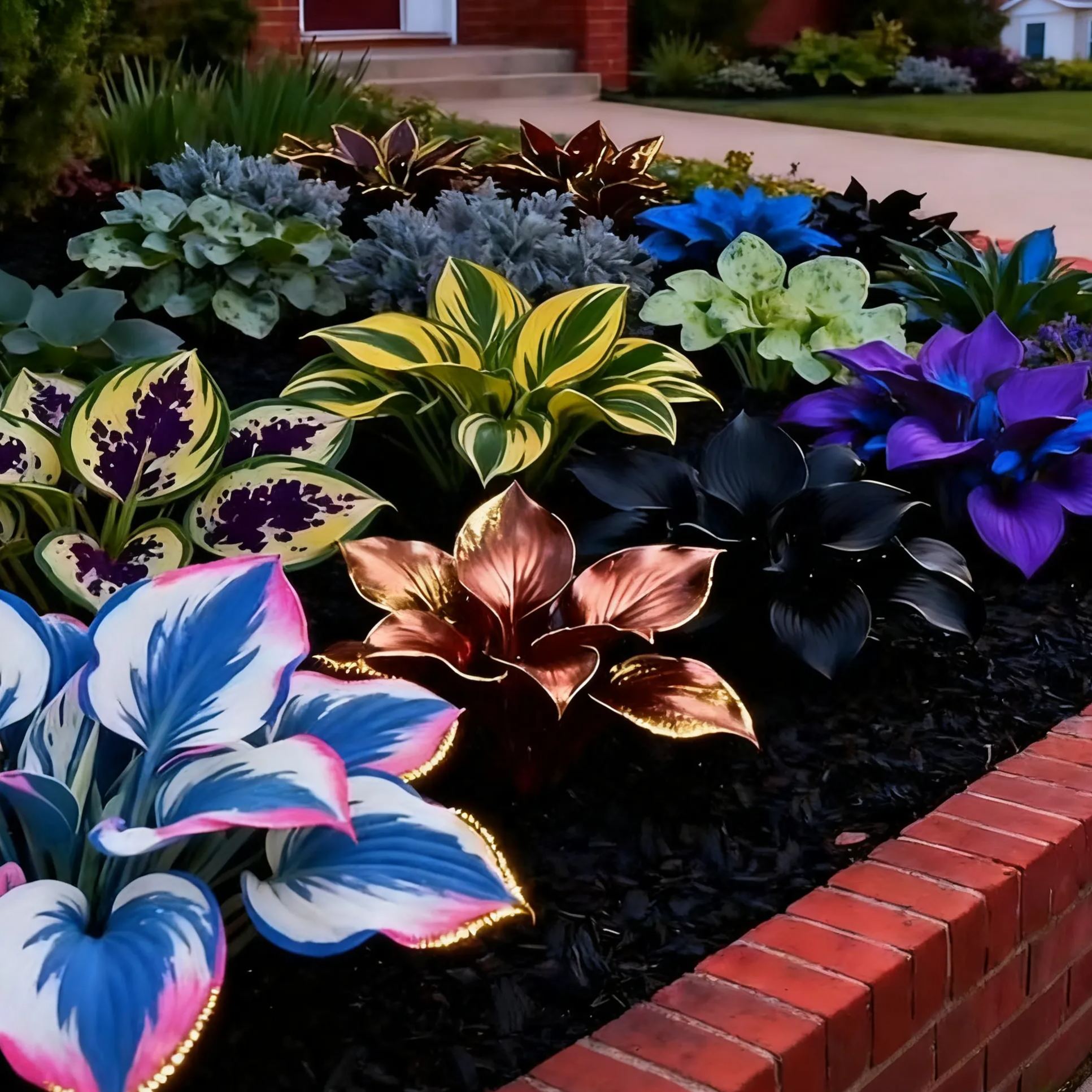 Muticolor Hosta Seeds-Perennial Shade Plant for Garden and Yard Plant🌈God’s Artistic Canvas
