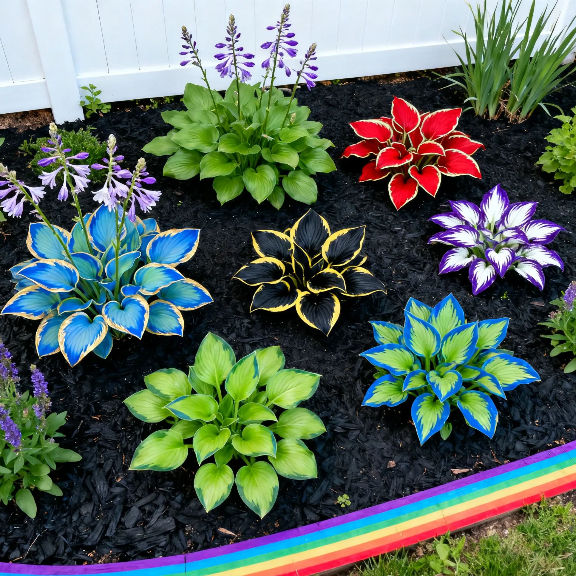Muticolor Hosta Seeds-Perennial Shade Plant for Garden and Yard Plant🌈God’s Artistic Canvas